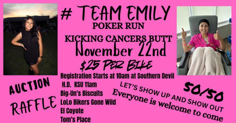 Team Emily Poker Run