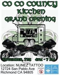 Co Co County kitchen grandopening/ Bike nignt
