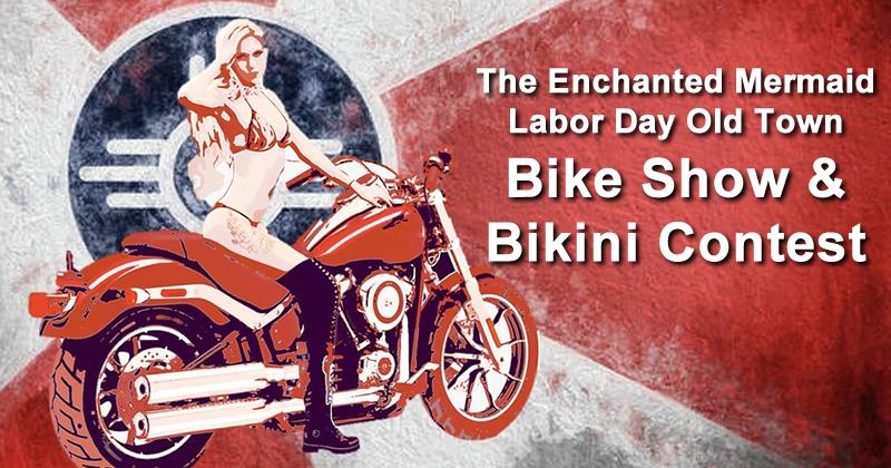 T.E.M. Labor Day Old Town Bike Show & Bikini Contest