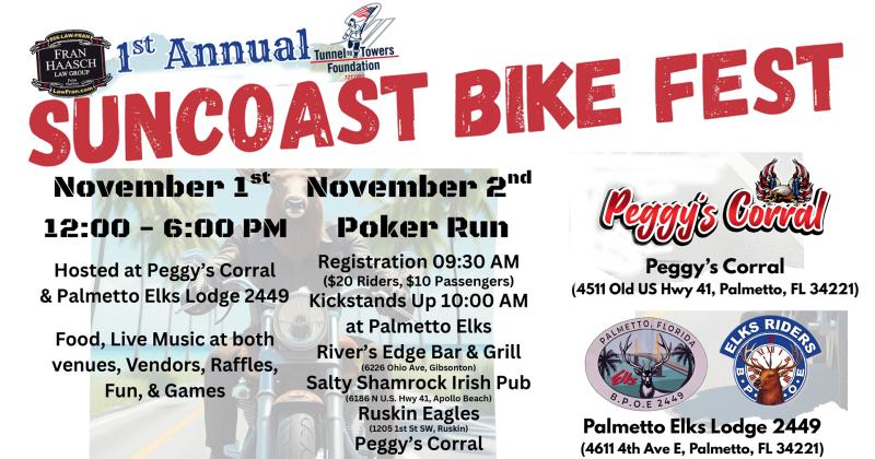 Suncoast Bike Fest & Poker Run
