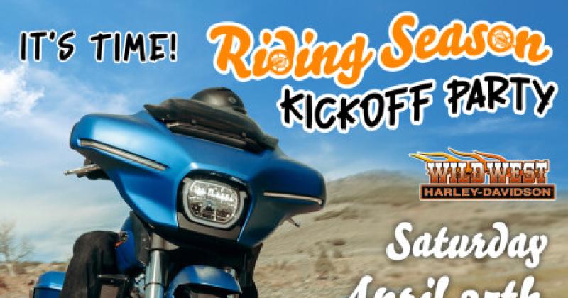 Wild West Harley Riding Season Kick Off Party