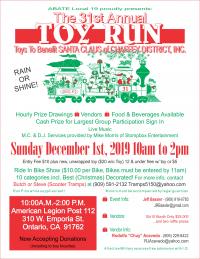 31st Annual Toy Run