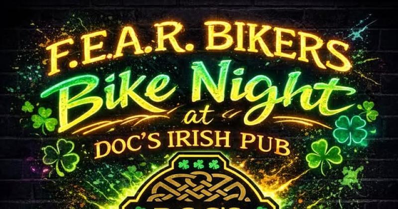 F.E.A.R. Bikers Bike Night at Docs Irish Pub