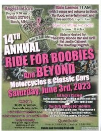 14th Annual Ride for Boobies and Beyond