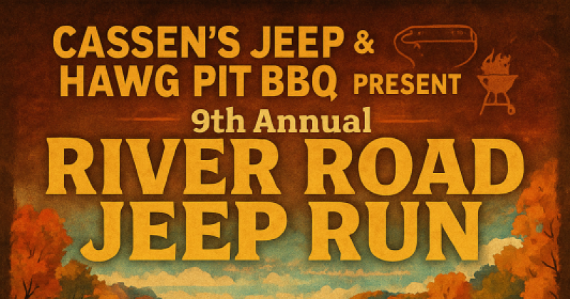 Hawg Pit BBQ's River Road Jeep Run