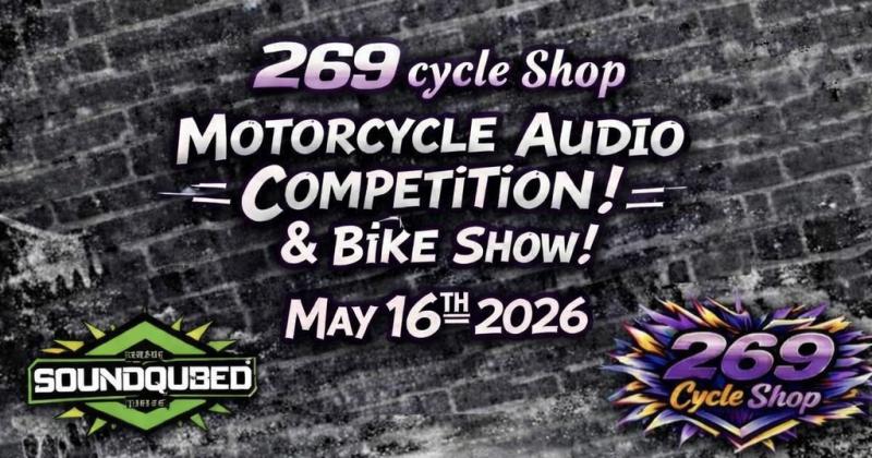 269 Cycle Shop Motorcycle Audio comp and Bike Show