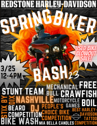 Spring Biker Bash!!