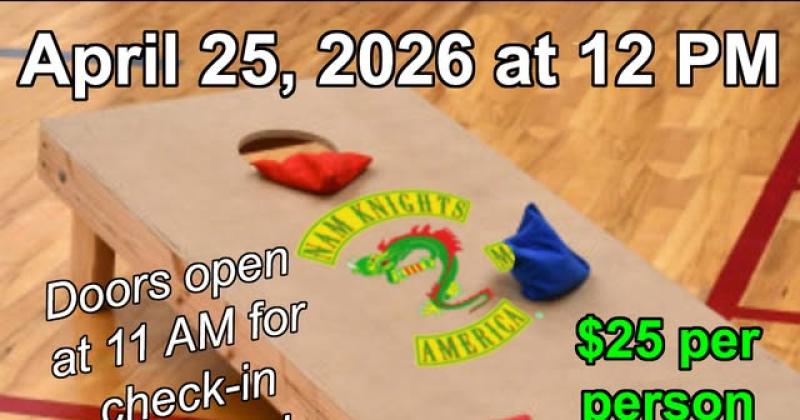 Nam Knights MC, Nathanael Greene Chapter Cornhole Tournament