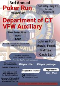 VFW Auxiliary  poker run