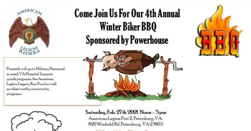 4th Annual   Winter Biker BBQ