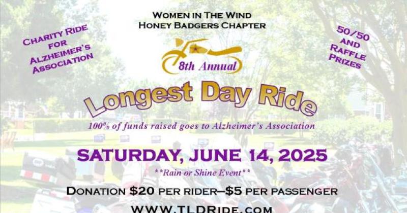 8th Annual The Longest Day Ride  to Help Fight Alzheimer's