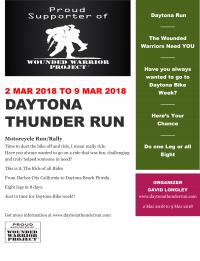Daytona Thunder Run