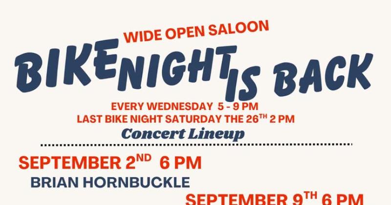 Bike Night At Wide Open Saloon