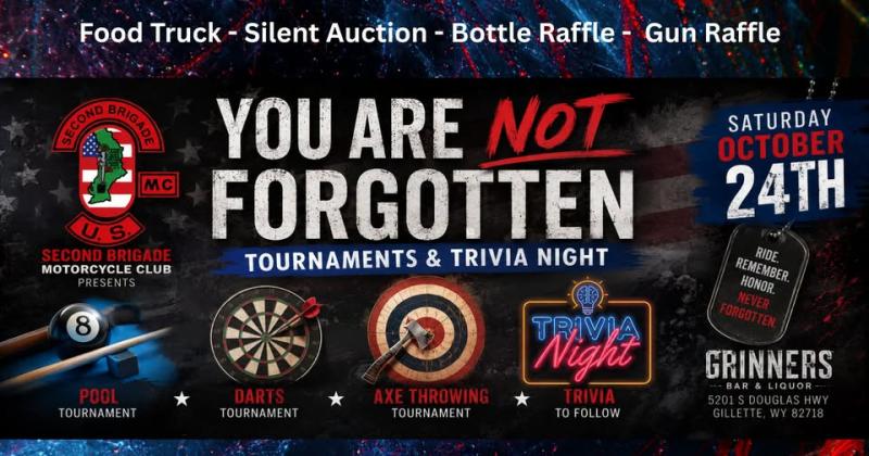 You Are Not Forgotten Benefit