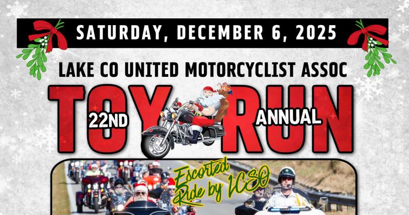 Lake County Motorcycle Association Toy Run
