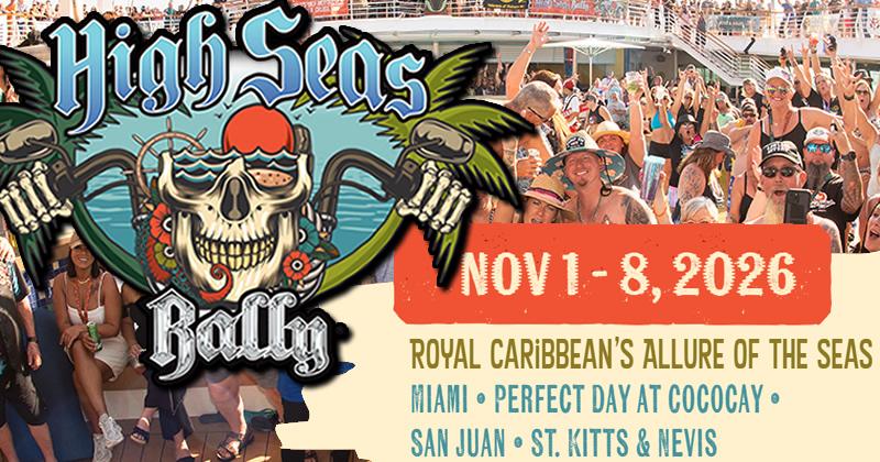 High Seas Rally 2026 - Motorcycle Rally on a Cruise Ship