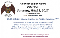 American Legion Riders Poker Run for Special Olympics
