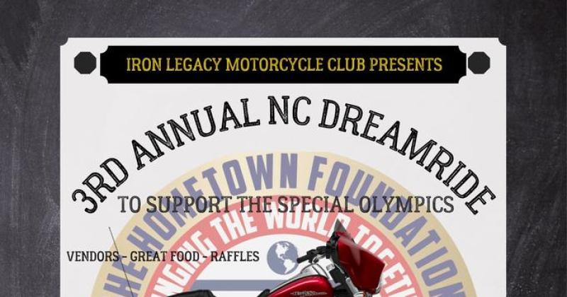 3rd Annual Dreamride for Special Olympics