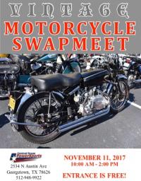 Vintage Motorcycle Swapmeet