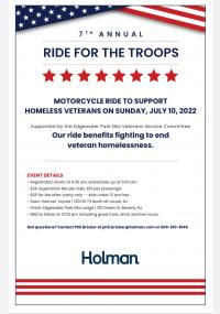 7th Annual Holman’s Ride for the Troops
