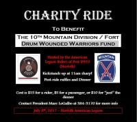 Wounded Warriors Charity Ride