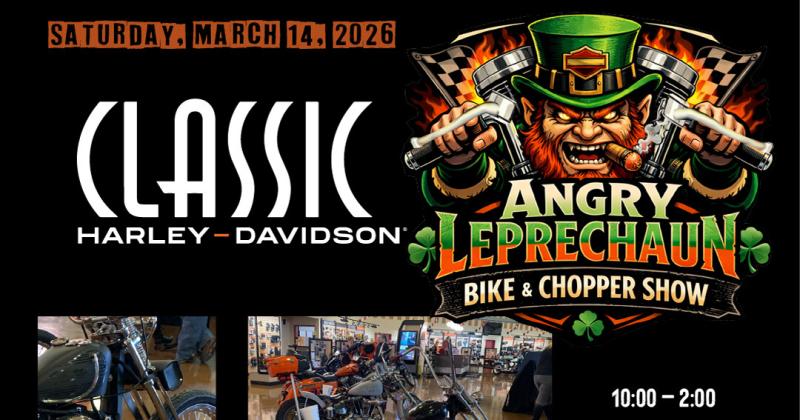 Angry Leprechaun Chopper and Bike Show