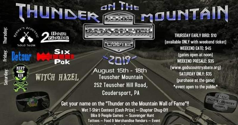 Thunder on the Mountain 2019