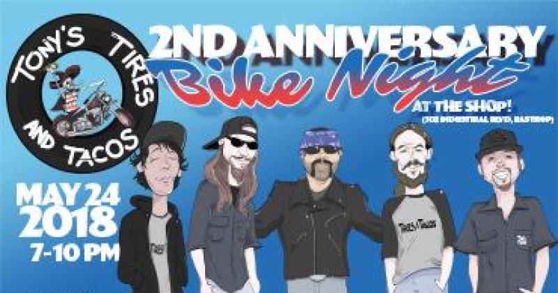 2nd Anniversary & May Bike Night