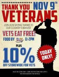 Veterans Appreciation Lunch
