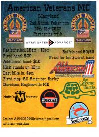 American Veterans Motorcycle Club Poker Run