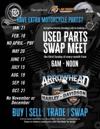 Arrowhead Harley-Davidson Used Parts Swap Meet