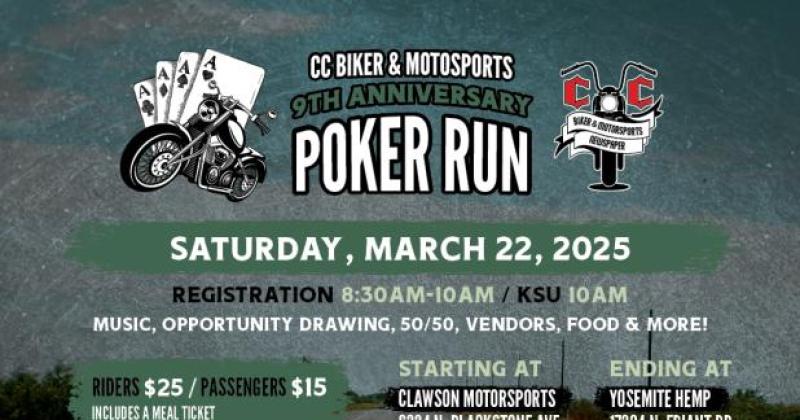 CC Biker & Motorsports Newspaper 9th Anniversary Poker Run