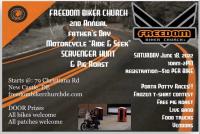 Freedom Biker Church 2nd Annual Bike Scavenger hunt 