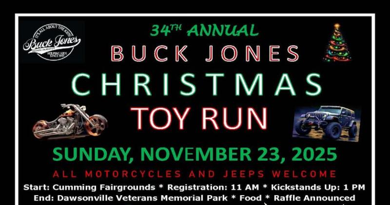 34th Annual Buck Jones Christmas Toy Run