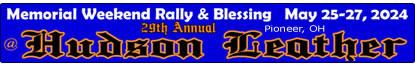 Hudson Leather Motorcycle Rally & Blessing