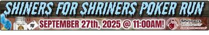 Shiners for Shiners Poker Run