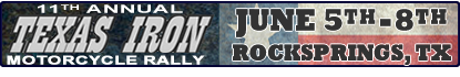Texas Iron Rally 2025