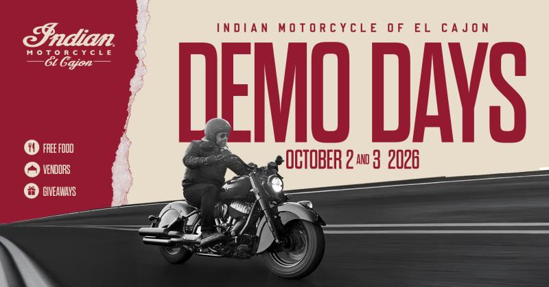Indian Motorcycle Demo Days