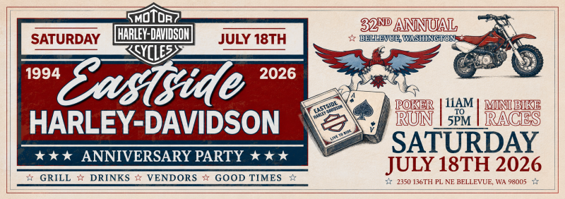 Eastside Harley's 32nd Anniversary Party