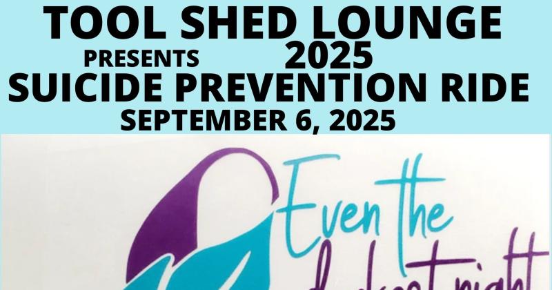 Toolshed Suicide Prevention Ride