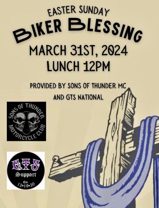 Easter Sunday Biker Blessing