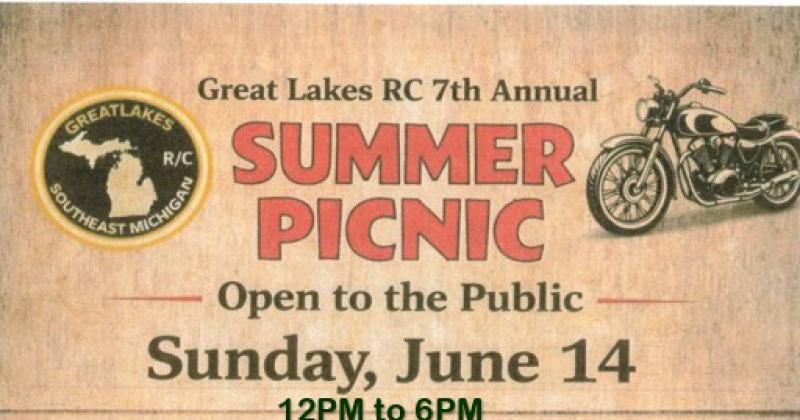 GreatLakes RC 7th annual Summer Picnic