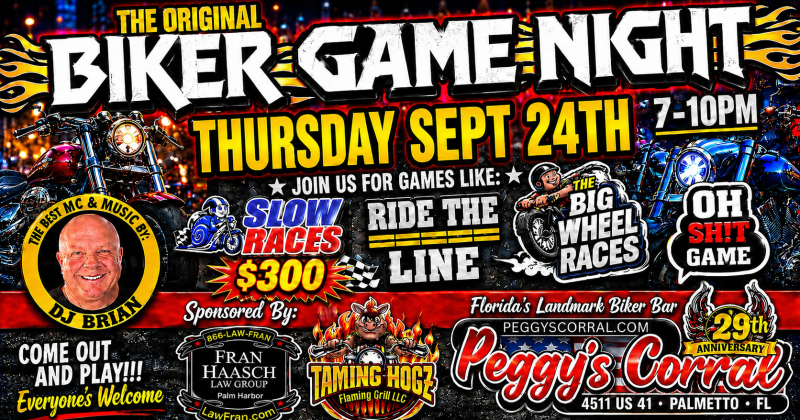 PEGGY'S BIKE NIGHT