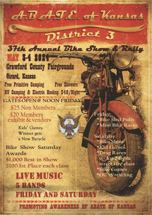 ABATE District 3 Bike Show and Rally
