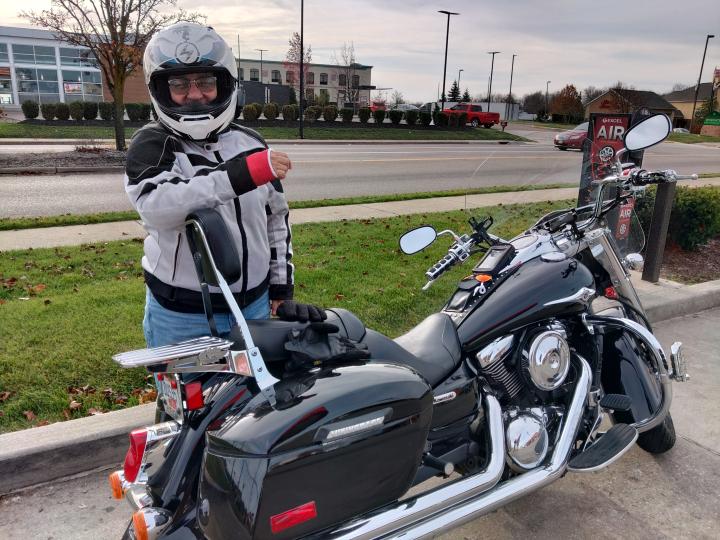 \u2764\ufe0f my Wife &amp;amp;amp; my Bike!